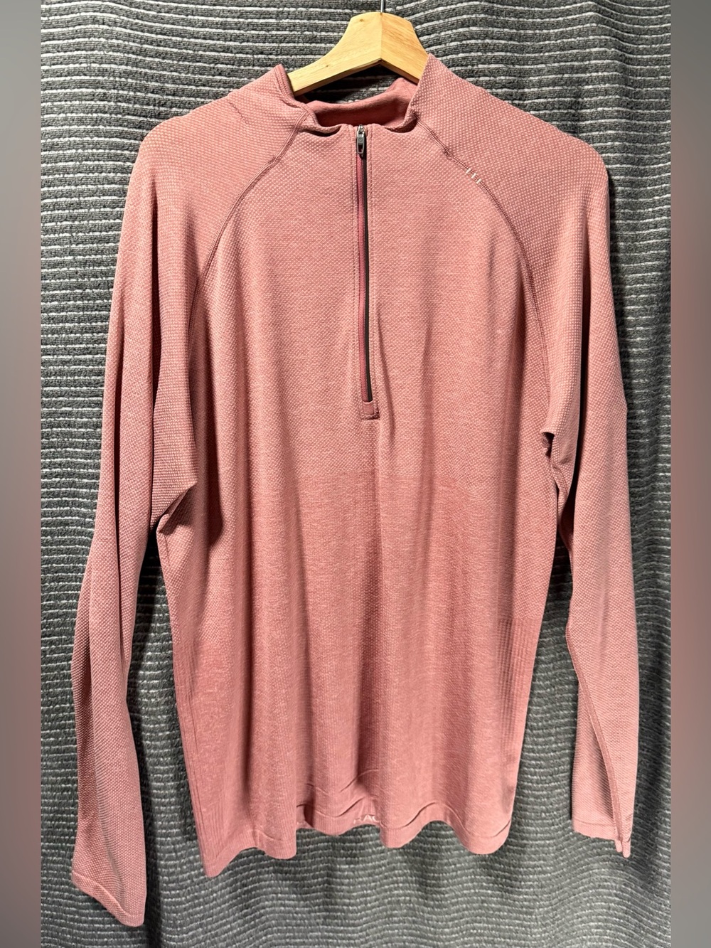 Lululemon Metal Vent Tech 2.0 Half-Zip Long-Sleeve | CHERRY PINK | XL